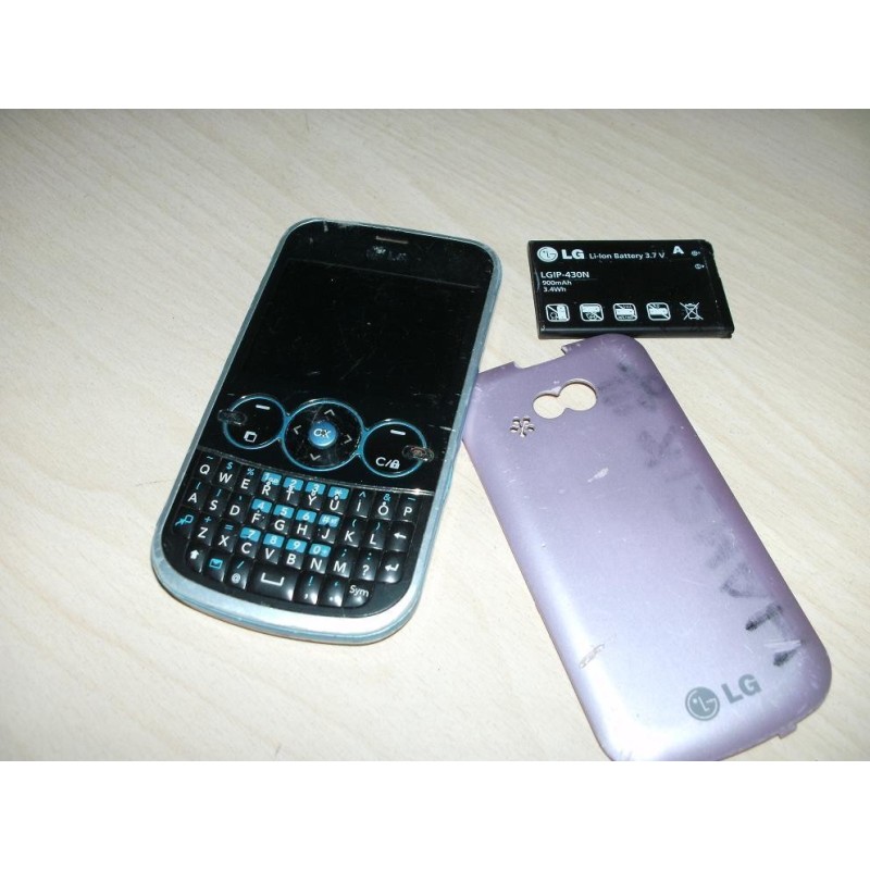 TELEFONO CELLULARE LG GW300 COLORE AZZURRO/ROSA USATO DA COLLEZIONE  lrx