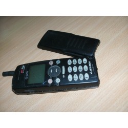 TELEFONO CELLULARE MITSUBISHI  MT11 COLORE  NERO CON BATTERIA USATO VINTAGE  lrx