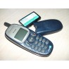 TELEFONO CELLULARE MITSUBISHI MARS USATO DA COLLEZIONE COLORE BLU OMNITEL lrx