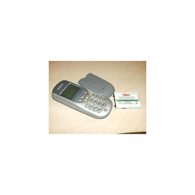 TELEFONO CELLULARE MOTOROLA MC3-41B12 USATO DA COLLEZIONE  COLORE ARGENTO lrx