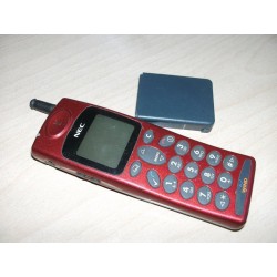 TELEFONO CELLULARE NEC MP5J1L1 COLORE ROSSO BRAND WIND USATO DA COLLEZIONE lrx