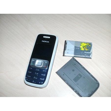 TELEFONO CELLULARE NOKIA 1209 COLORE BLU/BIANCO USATO DA COLLEZIONE  lrx