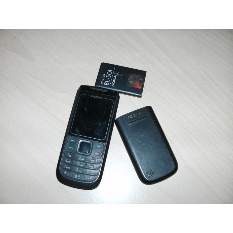 TELEFONO CELLULARE NOKIA 1680c-2 COLORE NERO USATO DA COLLEZIONE  lrx