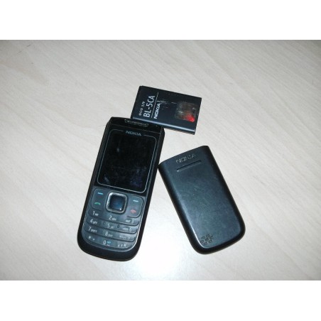 TELEFONO CELLULARE NOKIA 1680c-2 COLORE NERO USATO DA COLLEZIONE  lrx