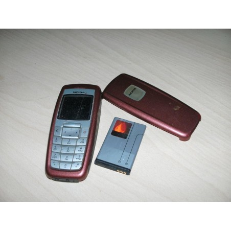 TELEFONO CELLULARE NOKIA 2600 COLORE BORDEAUX USATO DA COLLEZIONE  lrx