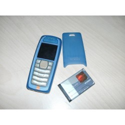 TELEFONO CELLULARE NOKIA 3100 COLORE AZZURRO/BIANCO  USATO VINTAGE lrx