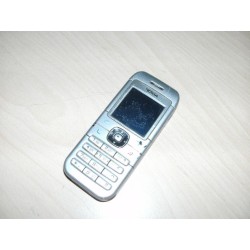 TELEFONO CELLULARE NOKIA 6030 COLORE SILVER NO BATTERIA USATO VINTAGE  lrx