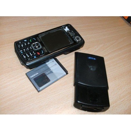 TELEFONO CELLULARE NOKIA N70-1 USATO DA COLLEZIONE  COLORE NERO lrx