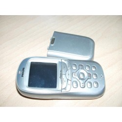 TELEFONO CELLULARE PHILIPS FISIO 822 COLORE ARGENTO USATO DA COLLEZIONE  lrx