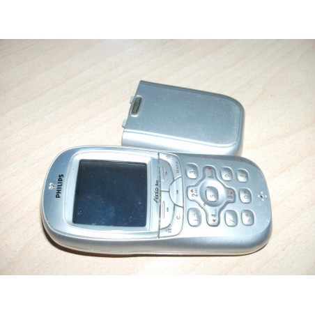 TELEFONO CELLULARE PHILIPS FISIO 822 COLORE ARGENTO USATO DA COLLEZIONE  lrx