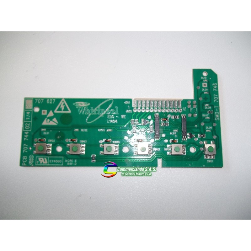 SCHEDA COD.461971403761-01 PER LAVATRICE IGNIS LTE 1066 USATO