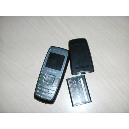 TELEFONO CELLULARE SAMSUNG SGH-C140 COLORE NERO/GRIGIO USATO DA COLLEZIONE  lrx