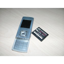 TELEFONO CELLULARE SAMSUNG SGH-J600 COLORE ARGENTO USATO DA COLLEZIONE  lrx
