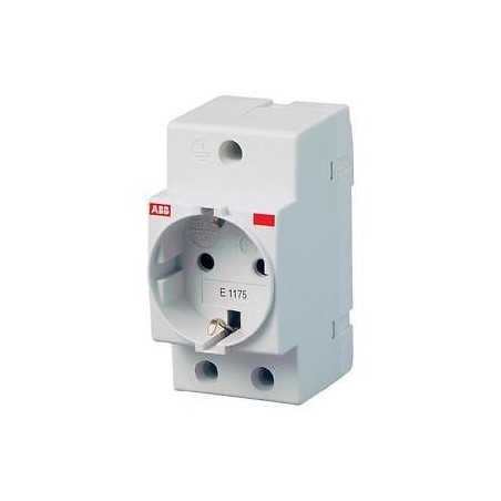 PRESA DI CORRENTE ABB E 1175 16A 250V GRIGIO USATO lrx