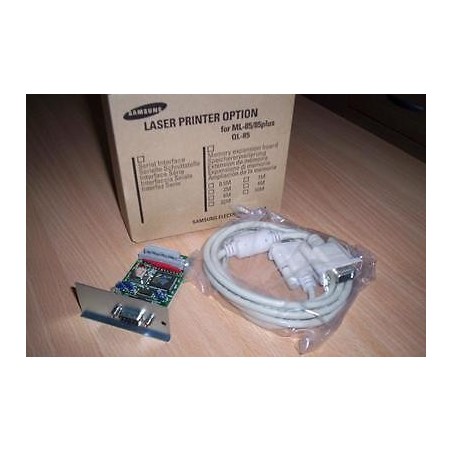 INTERFACCIA SERIALE SAMSUNG LASERTER OPTION PER ML-85/85PLUS QL-85   Nuovo PRIN