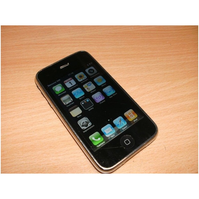 IPHONE3 BIANCO 16GB  USATO PER PARTI DI RICAMBIO lrx