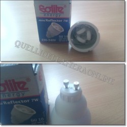LAMPADA FARETTO LED GU10 7W CW 220-240V SOLITE   agx