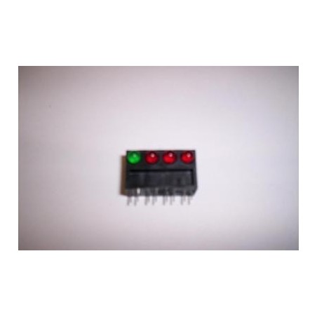 LED CBI  CIRCUIT BOARD INDICATOR DIALIGHT 550 SER P/N 550-0406-820  3 pezzi  lrx