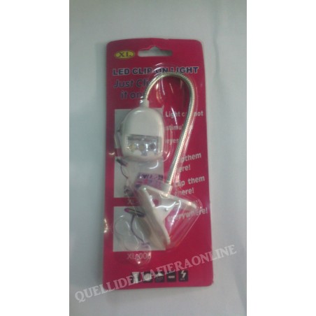 mini led clip-on light luce led bianca per Kindle 4 e Kindle Touch  nuovo  agx