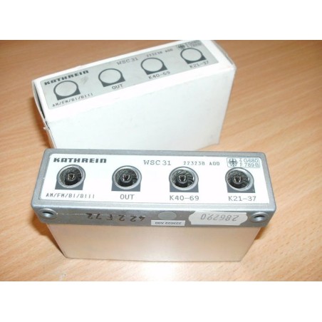 MISCELATORE 3 IN / 1 OUT KATHREIN WSC31  NUOVO  lrx