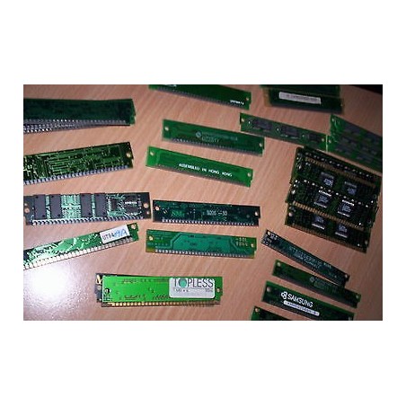 MODULO MEMORIA SIMM VARIE MANIFATTURE   1MB 30 PIN  nuova lrx1g