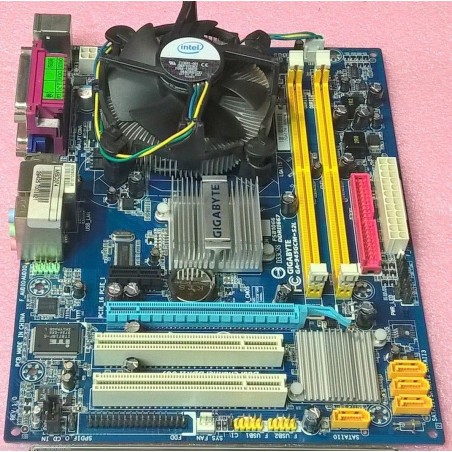 Motherboard socket 775 GIGABYTE GA-945GCM-S2L+ INTEL DUAL CORE E2140 @ 1, 60 GHz