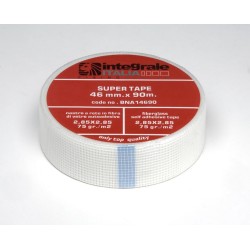 NASTRO A RETE IN FIBRA DI VETRO AUTOADESIVO 46mm X 90m   NUOVO