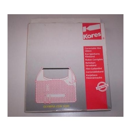 NASTRO CORREGGIBILE KORES PER OLYMPIA ESW 3000  FILM RIBBON (GR. 163 C) wyz lrx