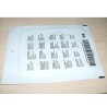 PANNO DI PULIZIA ADF PER SCANNER HP P/N C9915-80015 NUOVO SIGILLATO lrx