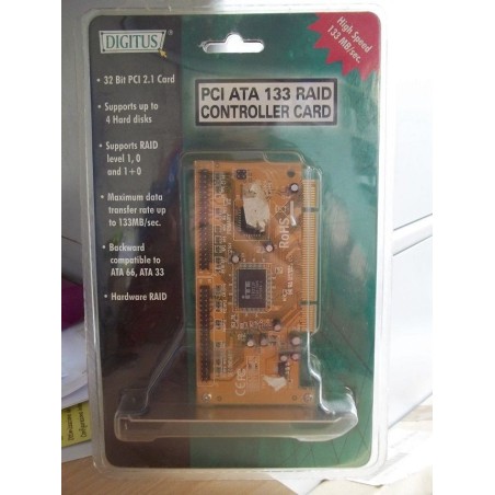 PCI ATA CONTROLLER CARD 32 BIT NUOVO agx