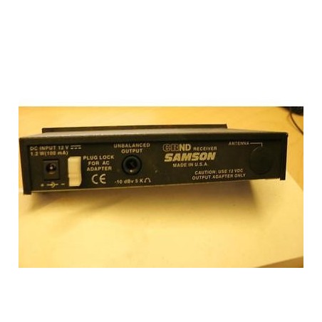 SAMSON CONCERT HD CR-ND VHF RECEIVER CHANNEL 16 USATO lrx88