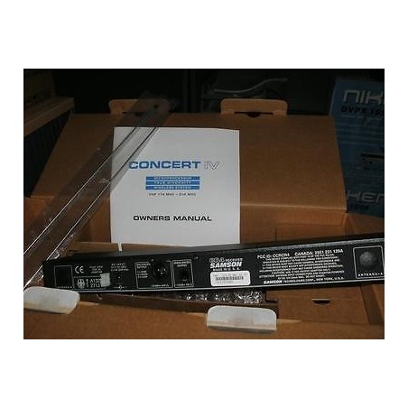 SAMSON CONCERT IV CR4 WIRELESS INSTRUMENT RECEIVER CHANNEL 13 NUOVO lrx1.4