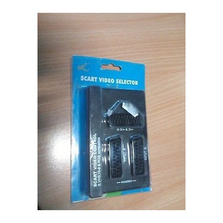 SCART VIDEO CONTROL  CON 2 SCART IN INGRESSO 1 SCART IN USCITA NUOVO  lrx