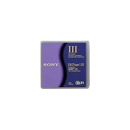 SONY DLT TAPE III 10/20 GB 365 m 1/2" DATA CARTRIDGE DL3TK85 lrx1c