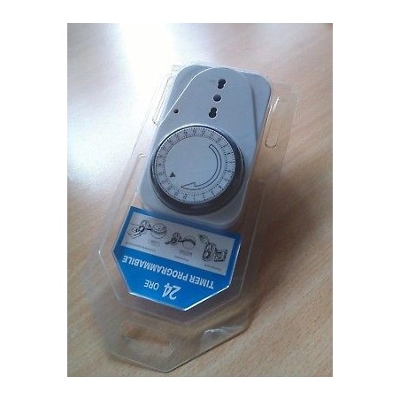 TIMER PROGRAMMABILE 24 ORE ANALOGICO NIMEX P/N 28/5300 NUOVO lrx