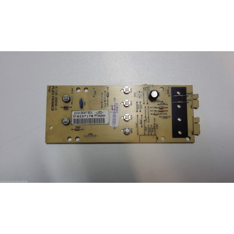 SCHEDA COMANDI COD 21013057301 PER LAVATRICE ARISTON AVL 66