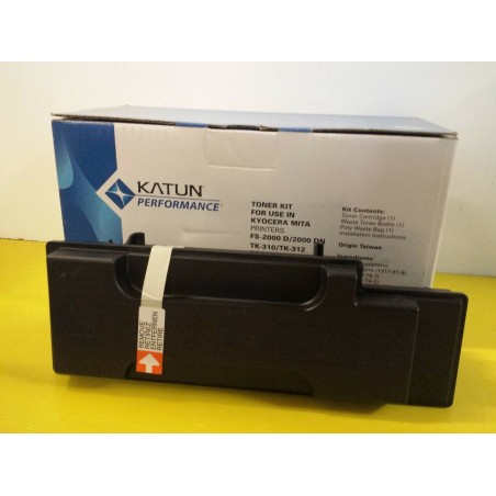 KATUN TONER KIT TK-310/TK-312 PER KYOCERA MITA FS-2000 D/2000 DN  NERO ORIGINALE
