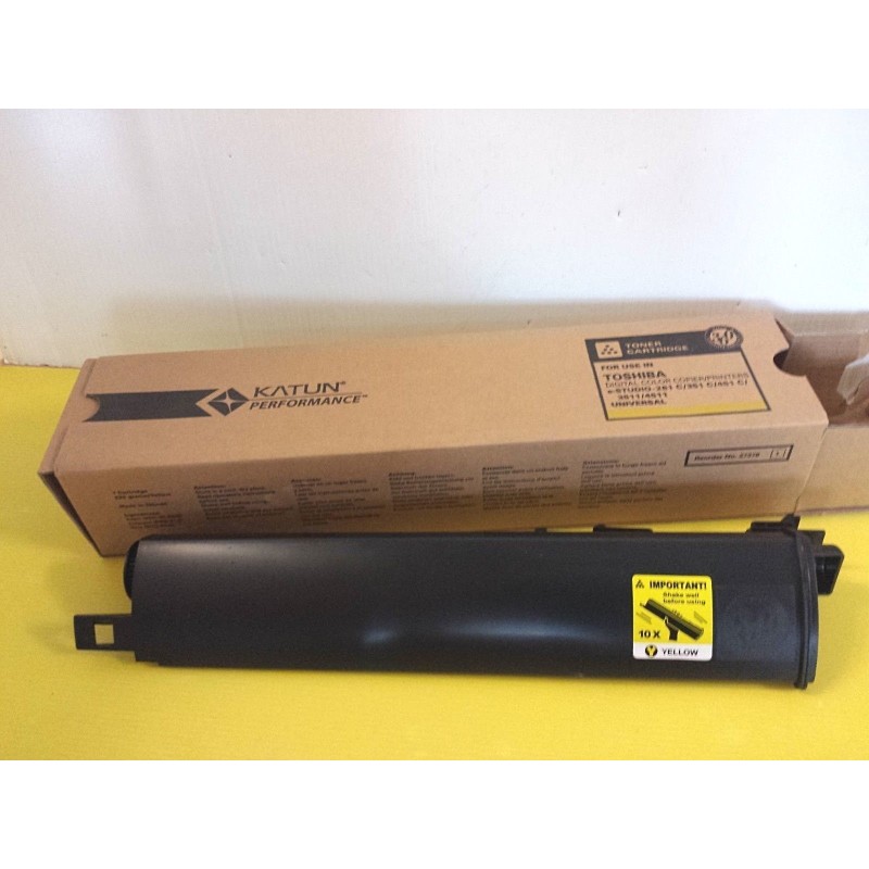Katun Toner per Toshiba  e-STUDIO-281C/ 351C /451C/3511/4511 UNIVERSALE   GIALLO