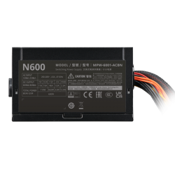 ALIMENTATORE 600W ELITE NEX N600 240V PFC ATTIVO 1-FAN 120MM