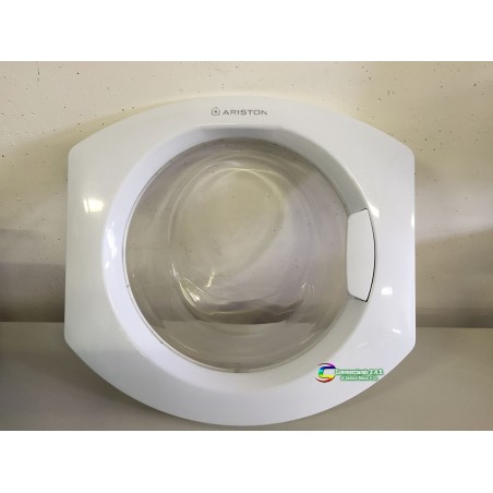 OBLO' COMPLETO DI CERNIERE PER LAVATRICE ARISTON AVXL 105  usato agx