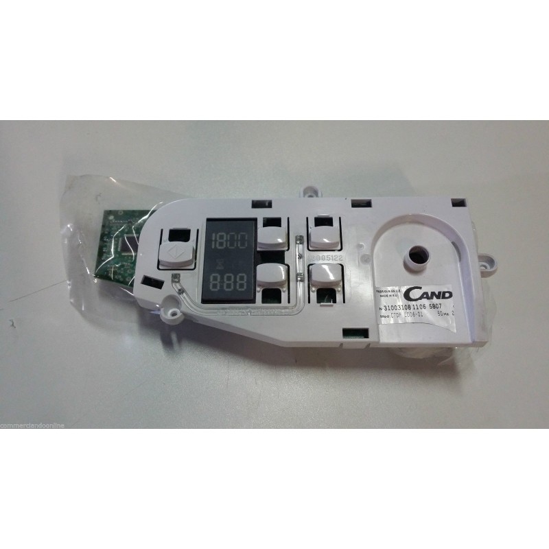 SCHEDA COMANDI COD 46005593  PER LAVATRICE CANDY CTDF 1006-01 USATO VLX