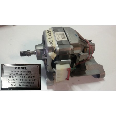 MOTORE  COD.12408470/4 PER LAVATRICE ZOPPAS PL643XR usato agx