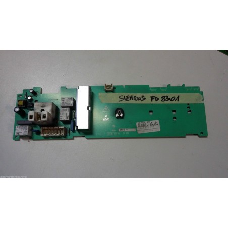 SCHEDA COMANDI COD 5550007187 LAVATRICE SIEMENS FD 8301