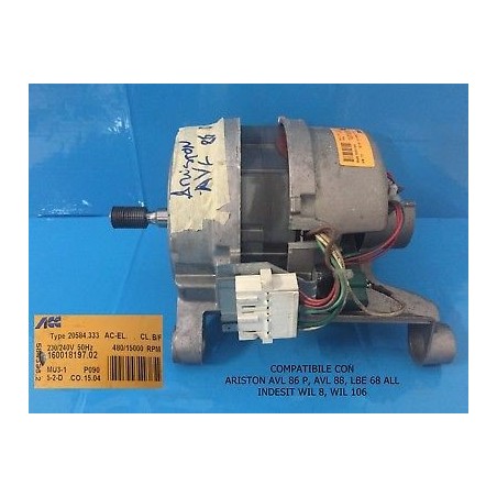 MOTORE COD 160018197.02 PER LAVATRICE ARISTON AVL 86 P  - usato agx