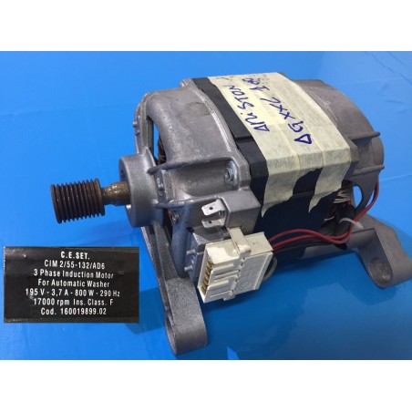 MOTORE COD. 160019899.02 PER LAVATRICE ARISTON AQXXL 109 USATO agx