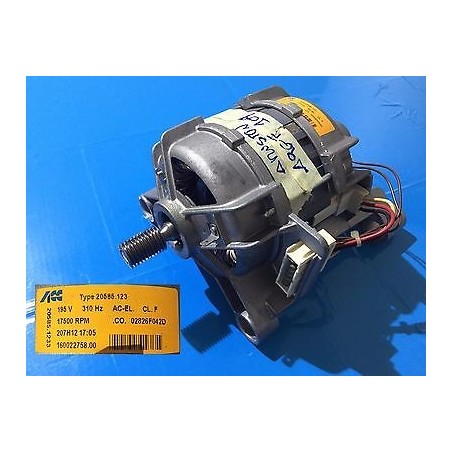 MOTORE COD. 160022758.00 PER LAVATRICE ARISTON AQGF 109 USATO agx