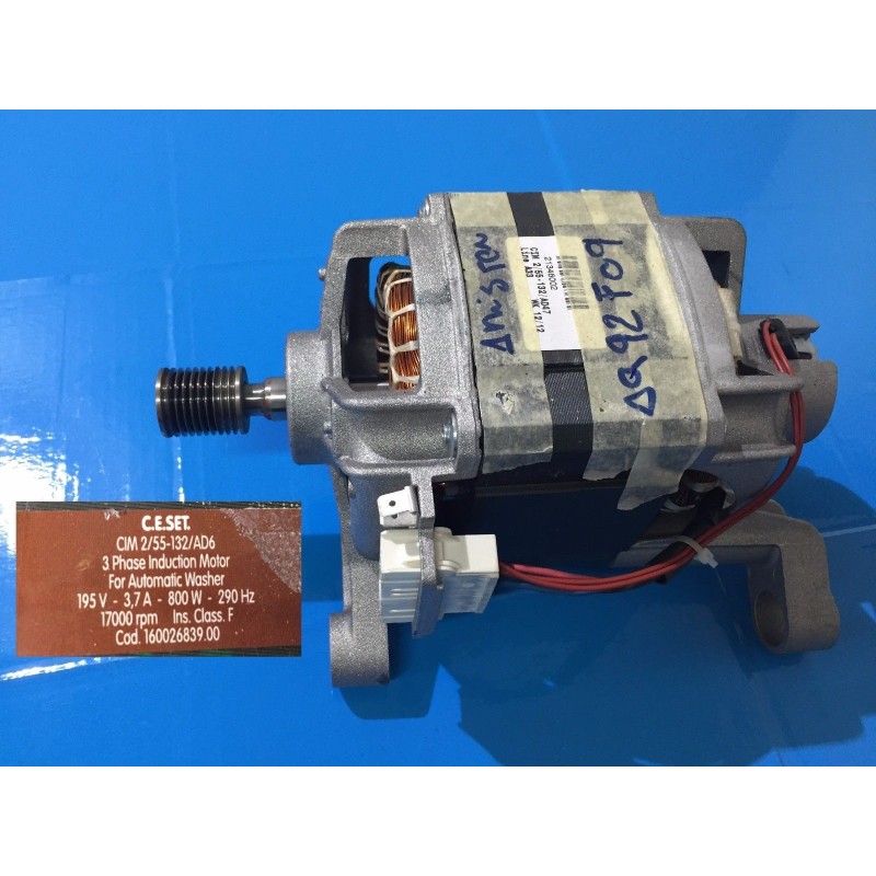 MOTORE COD. 160026839.00 PER LAVATRICE ARISTON AQ92F 09 USATO agx