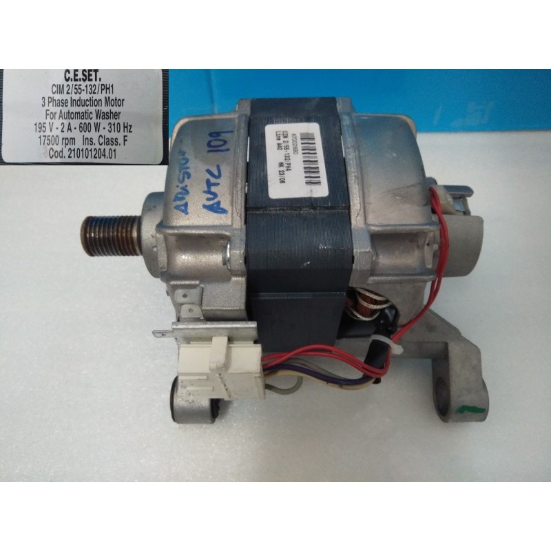 MOTORE COD. 210101204.01 PER LAVATRICE ARISTON AVTL 109 - USATO