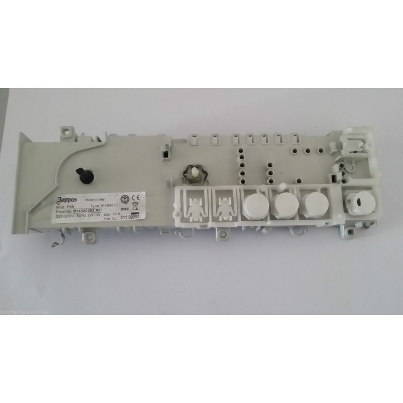 SCHEDA COMANDI COD. 132442584 / 726735-05 LAVATRICE ZOPPAS P58