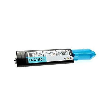 TONER COMPATIBILE PER EPSON ACULASER C1100 C13S050189 CIANO nuovo agx